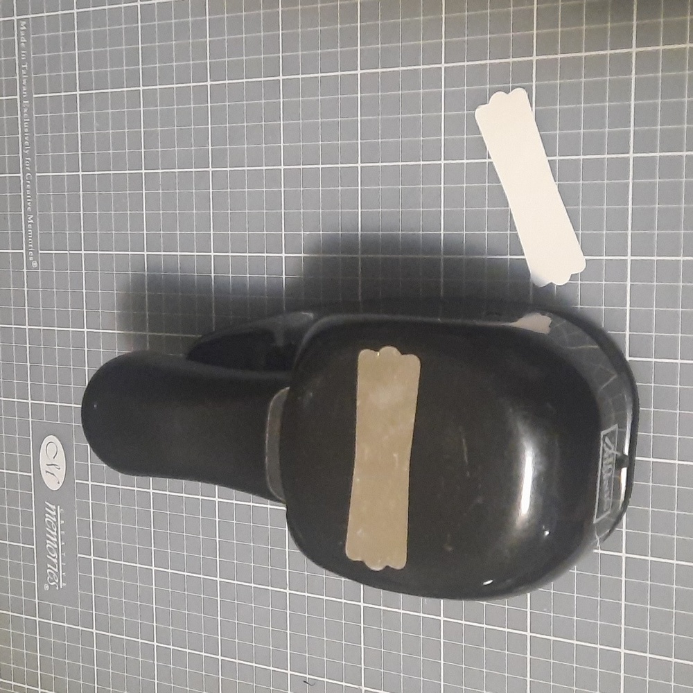Modern Label paper punch Stampin Up with whale handle